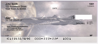 Alien Invasion Personal Checks | BAH-89