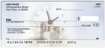 Time Is Money Personal Checks | BAI-03