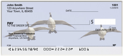 Canadian Geese Personal Checks | BAI-22