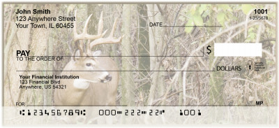 North American Deer Family Personal Checks | BAI-29