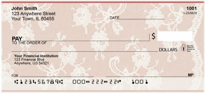 Antique Lace Personal Checks | BAI-46