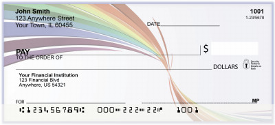 Rainbow Twist Personal Checks | BAI-52