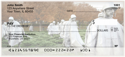 Honor Korean War Vets Personal Checks | BAJ-01
