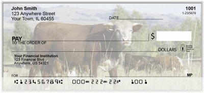 Beef Cattle Personal Checks | BAL-17