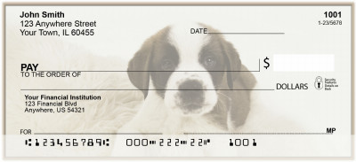 St. Bernard's Personal Checks | BAL-27
