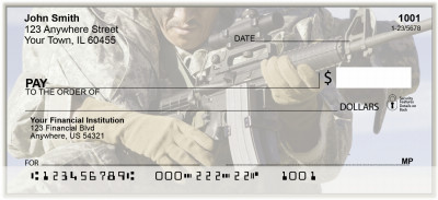 Military Hero's Personal Checks | BAL-34