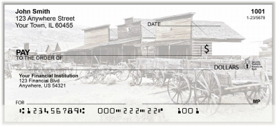 Ghost Towns Personal Checks | BAL-51