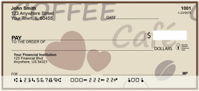 Coffee Collage Personal Checks | BAL-67