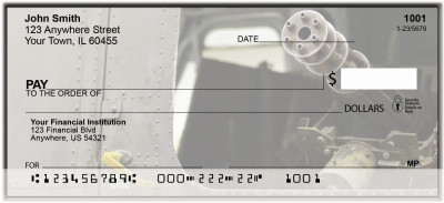 Military Machine Guns Personal Checks | BAM-27