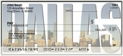 Dallas Texas Personal Checks | BAM-47