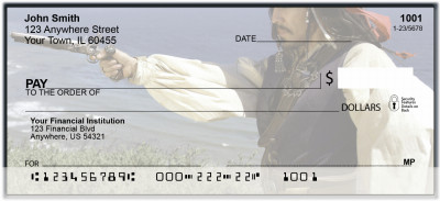 Caribbean Pirates Personal Checks | BAM-56