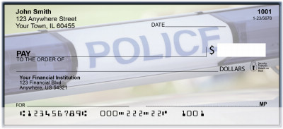 Police - Protect and Serve Personal Checks | BAM-98