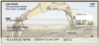 Moving Dirt Personal Checks | BAN-75