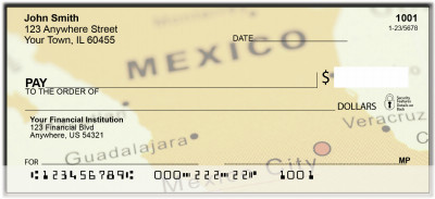 Fun In Mexico Personal Checks | BAN-87