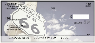 Route 66 Highway Personal Checks | BAO-09