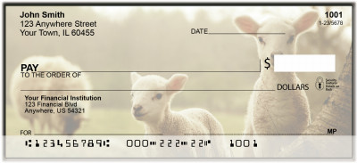 Baby Lambs Personal Checks | BAO-19