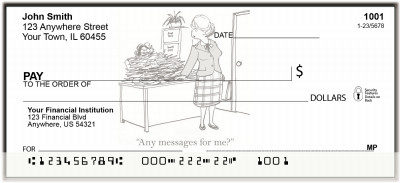 A Woman's Office Humor Personal Checks | BAO-26