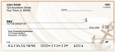 Vintage Anchor Personal Checks | BAP-21