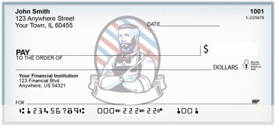 Olden Days Barber Personal Checks | BAP-37