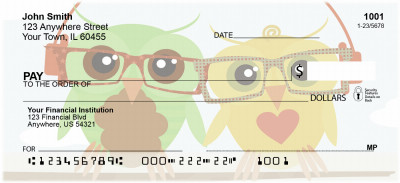 Hip Owls Personal Checks | BAP-52