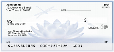 Dragonfly Tranquility Personal Checks | BAP-67
