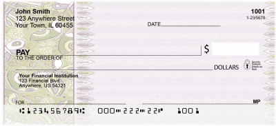 Butterflies - Feathers Personal Checks | BAP-74