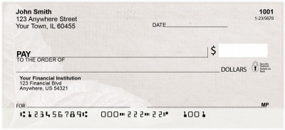 Antique Pink Personal Checks | BAP-79