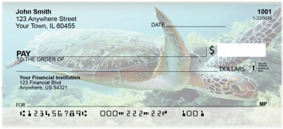 Sea Turtles Down Under Personal Checks | BAQ-07