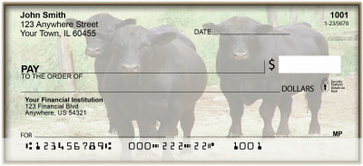 Black Angus Personal Checks | BAQ-08