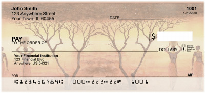 African Collage Personal Checks | BAQ-39