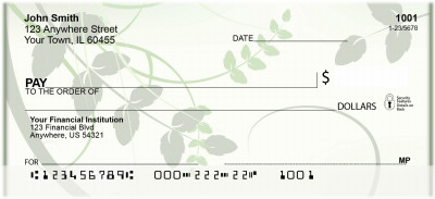 Aqua Vines Personal Checks | BAQ-52