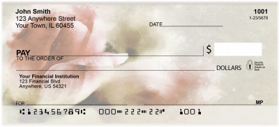 Watercolor Floral Personal Checks | BAQ-57