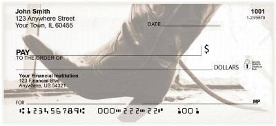 Cowgirl Style Personal Checks | BAQ-68