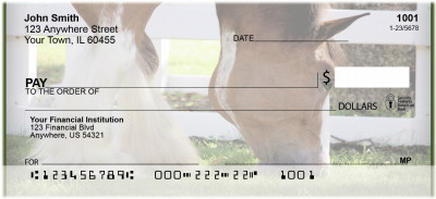 Clydesdale Horses Personal Checks | BAQ-87
