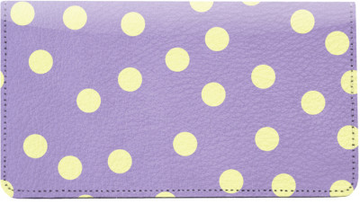 Dots Leather Checkbook Cover | CDP-GEO01