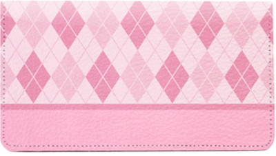 Argyle Pink Leather Cover | CDP-GEO11B
