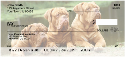 Mastiff Majesty Personal Checks | DOG-41