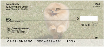 Pomeranian Personal Checks | DOG-42