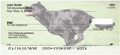 Black Labs Are Brilliant Personal Checks | DOG-52
