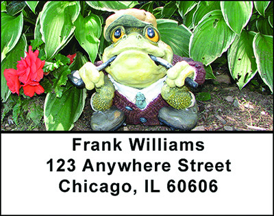 Froggy Fun Address Labels | LBBAB-36