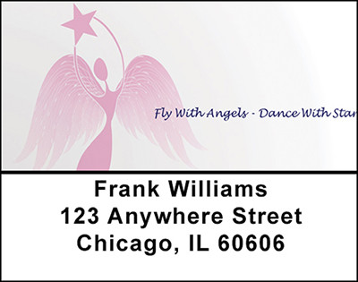 Fly With Angels Address Labels | LBBAB-44