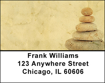 Vintage Zen Address Labels | LBBAB-97