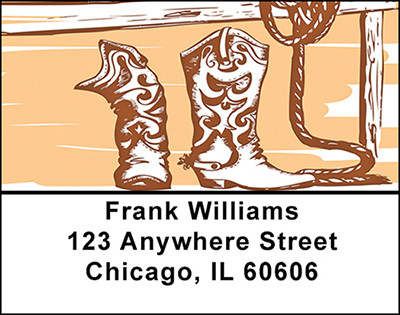 Cowboy Elements Address Labels | LBBAD-19