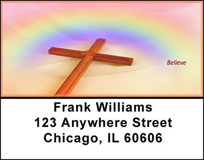Inspirational Crosses Address Labels | LBBAD-87