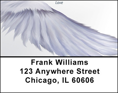 Angels Wings Address Labels | LBBAD-96