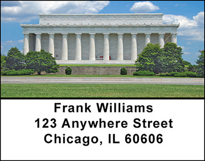 Patriotic Memorials Address Labels | LBBAE-38