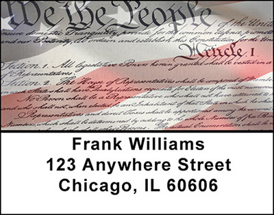 Let Freedom Ring Address Labels | LBBAE-39