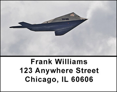 Stealth Nighthawk Address Labels | LBBAE-56