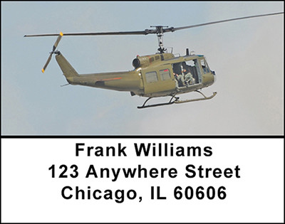 Helicopters In Vietnam Address Labels | LBBAE-58