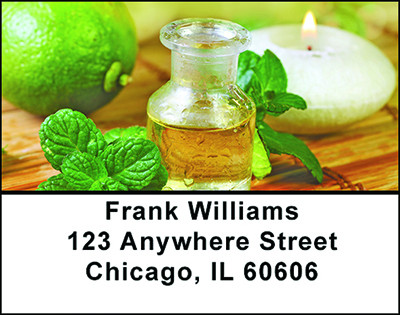 Peppermint Essentials Address Labels | LBBAE-95